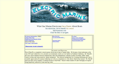 Desktop Screenshot of electricmarine.com